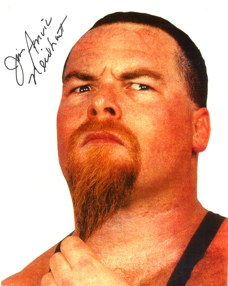 Jim Neidhart signed 8x10 Photo