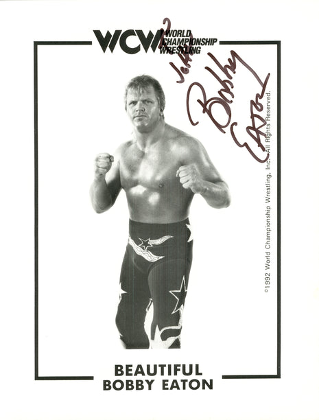 Bobby Eaton signed 8x10 Photo