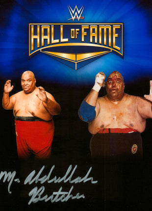 Abdullah the Butcher signed 8x10 Photo