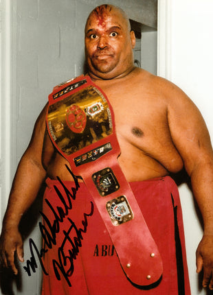 Abdullah the Butcher signed 8x10 Photo
