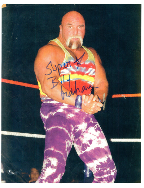 Superstar Billy Graham signed 8x10 Photo