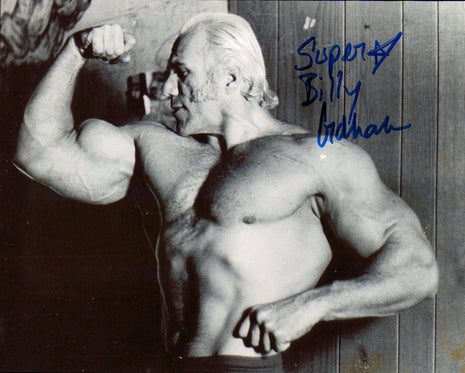 Superstar Billy Graham signed 8x10 Photo