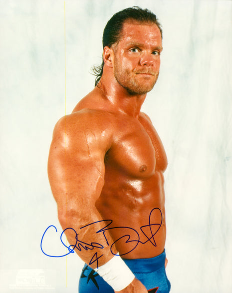 Photo 8x10 signée par Chris Benoit