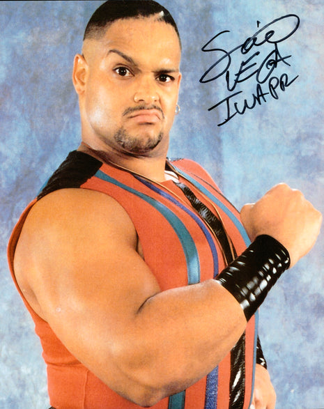 Savio Vega signed 8x10 Photo