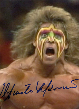 Ultimate Warrior signed 8x10 Photo (Warrior COA)