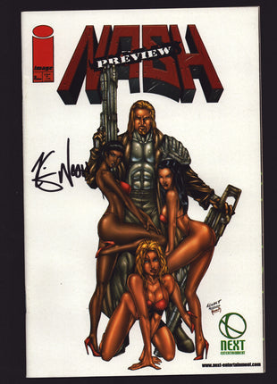 Kevin Nash signed Comic Book