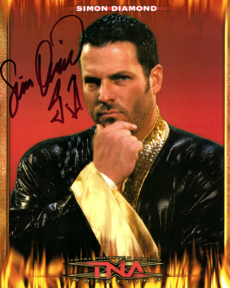 Photo 8x10 signée par Simon Diamond
