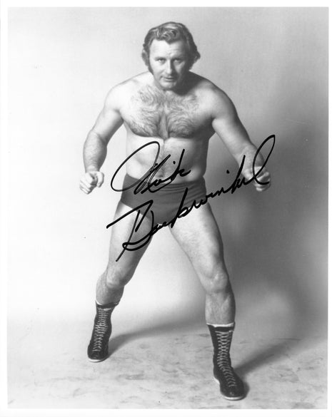 Photo 8x10 signée par Nick Bockwinkel