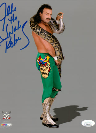 Jake Roberts signed 8x10 Photo (w/ JSA)