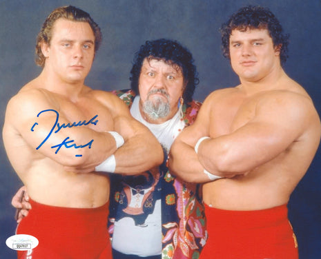 Dynamite Kid signed 8x10 Photo (w/ JSA)