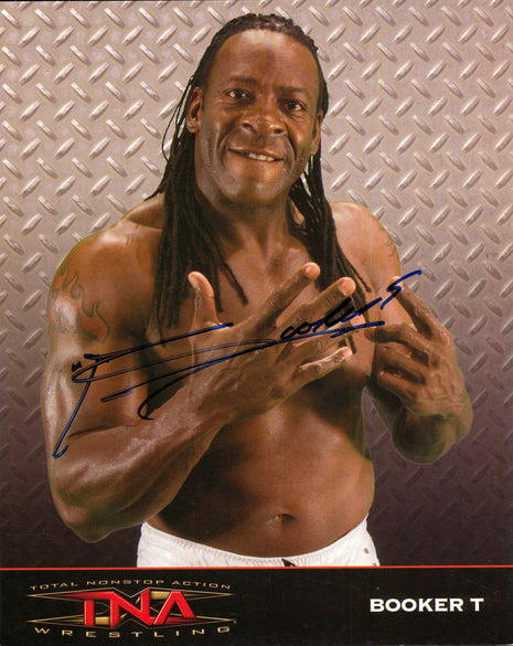 Booker T signed 8x10 Photo