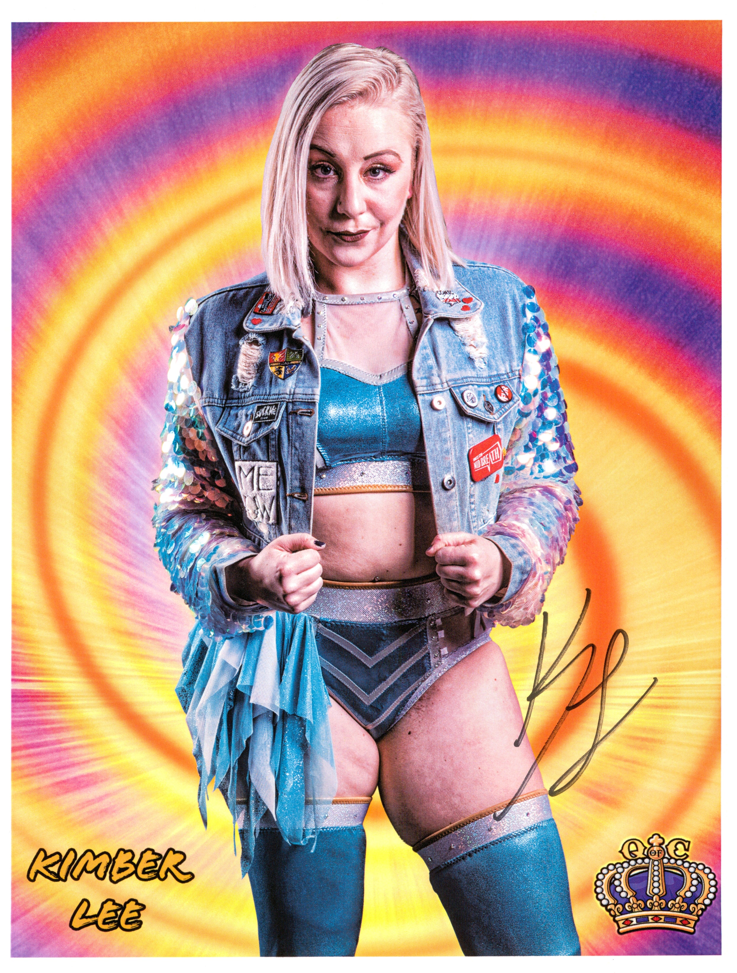 Kimber Lee signed 8x10 Photo