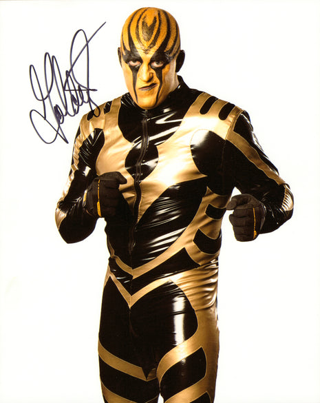 Fotografía firmada de 8x10 por Goldust