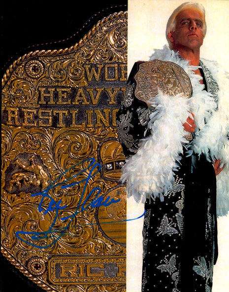 Ric Flair signed 11x14 Photo