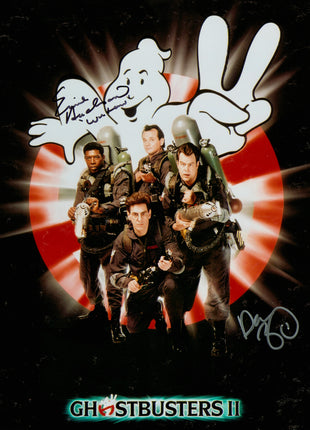 Dan Aykroyd & Ernie Hudson (Ghostbusters) dual signed 8x10 Photo