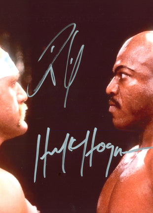 Hulk Hogan & Zeus dual signed 8x10 Photo (w/ JSA)