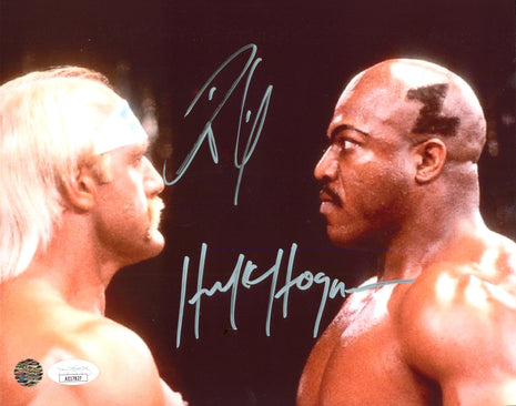 Hulk Hogan & Zeus dual signed 8x10 Photo (w/ JSA)