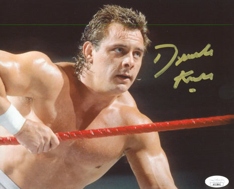 Dynamite Kid signed 8x10 Photo (w/ JSA)