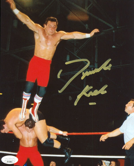 Dynamite Kid signed 8x10 Photo (w/ JSA)