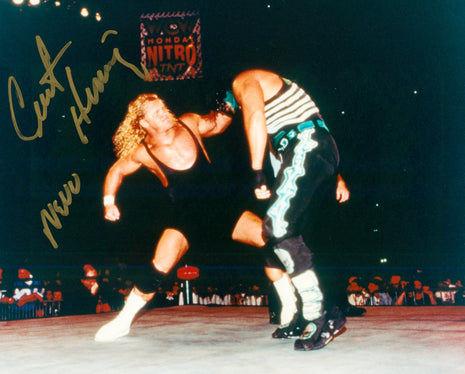 Photo 8x10 signée par Curt Hennig