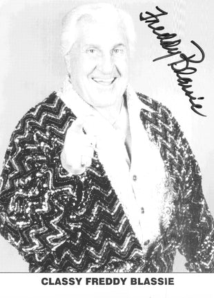 Freddie Blassie signed 8x10 Photo
