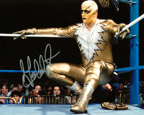 Fotografía firmada de 8x10 por Goldust