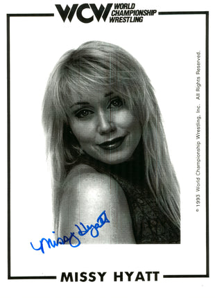 Missy Hyatt signed 8x10 Photo