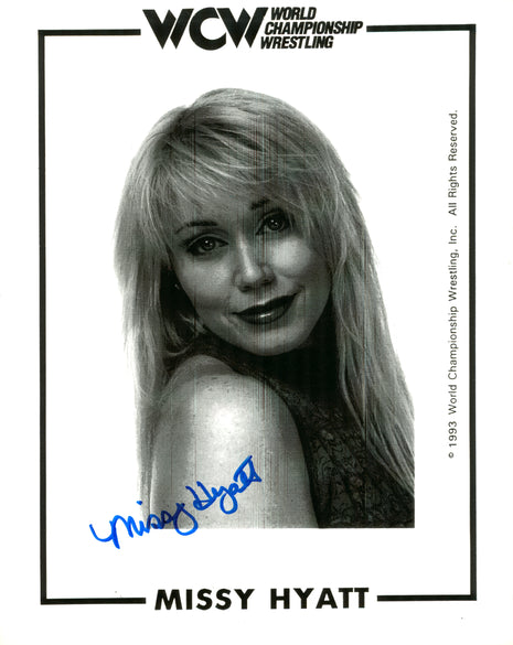 Missy Hyatt signed 8x10 Photo