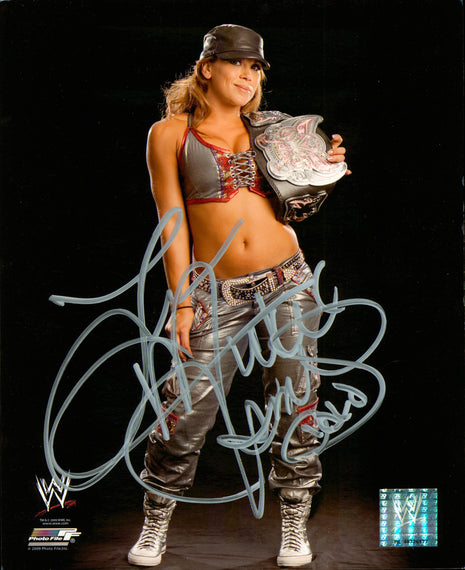 Mickie James signed 8x10 Photo