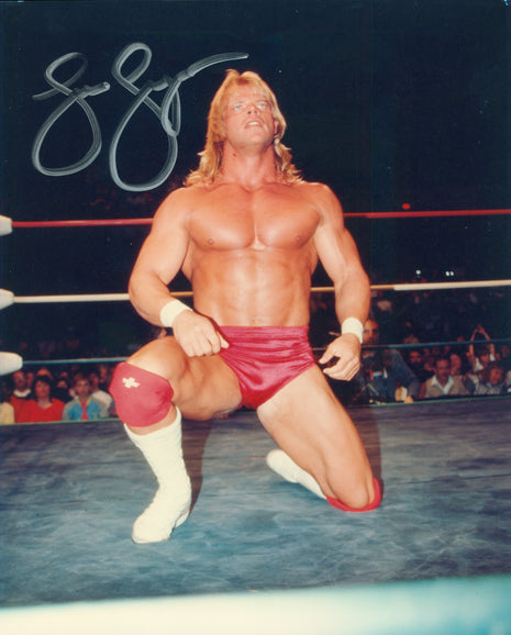 Lex Luger signed 8x10 Photo