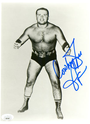 Bill Watts signed 8x10 Photo (w/ JSA)