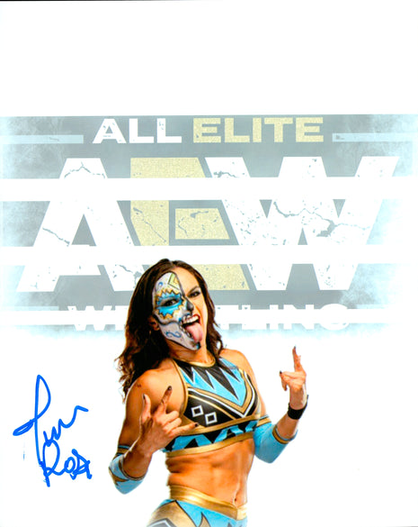 Thunder Rosa signed 8x10 Photo