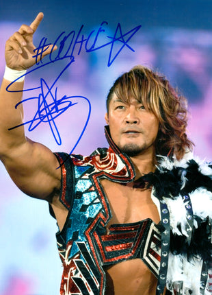 Hiroshi Tanahashi signed 8x10 Photo