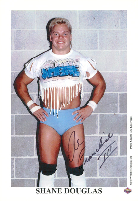 Shane Douglas signed 8x10 Photo
