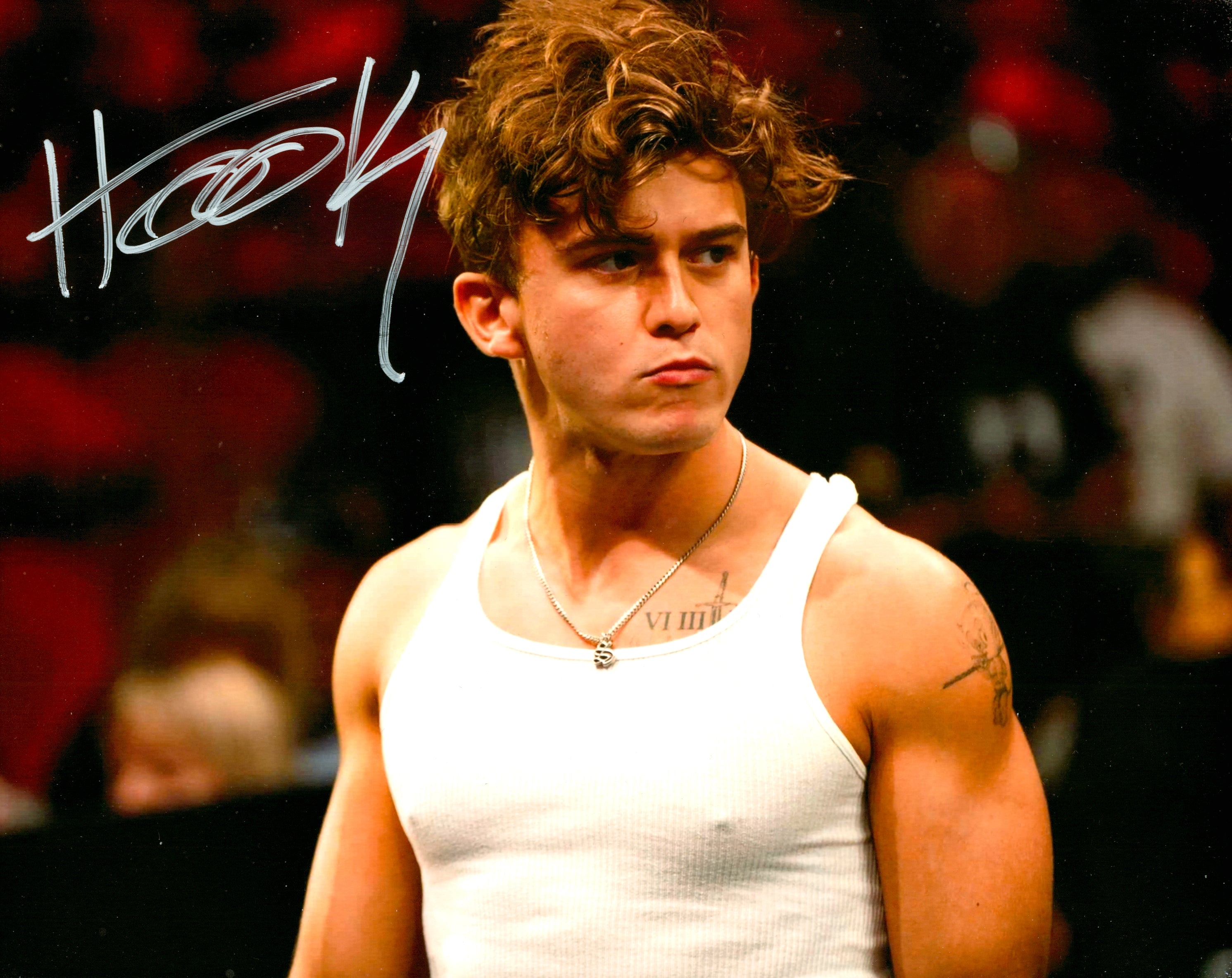 Hook signed 8x10 Photo – Signed By Superstars