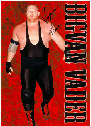 Vader signed 8x12 Photo