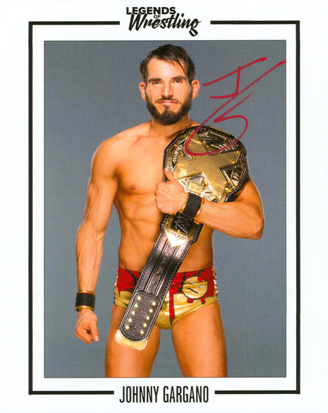 Johnny Gargano signed 8x10 Photo
