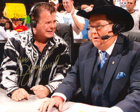Jerry Lawler signed 8x10 Photo