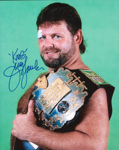 Jerry Lawler signed 8x10 Photo