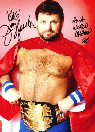 Jerry Lawler signed 8x10 Photo