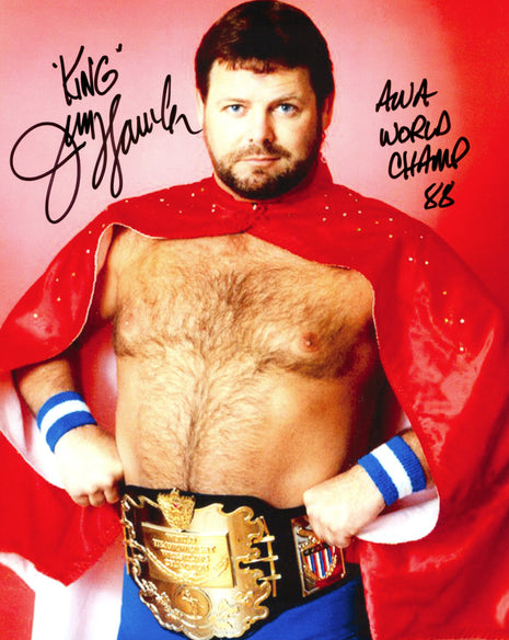 Jerry Lawler signed 8x10 Photo