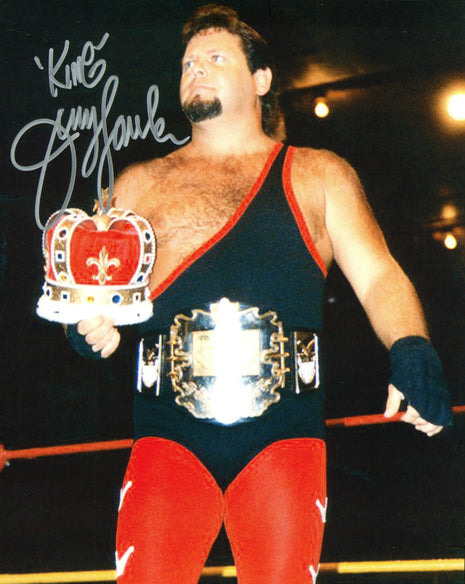 Jerry Lawler signed 8x10 Photo
