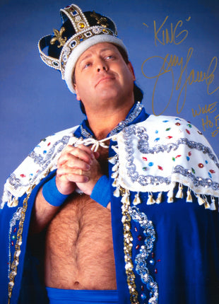 Jerry Lawler signed 8x10 Photo