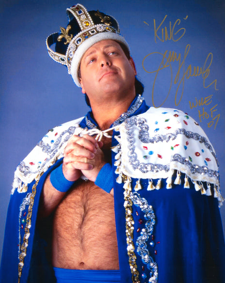 Jerry Lawler signed 8x10 Photo