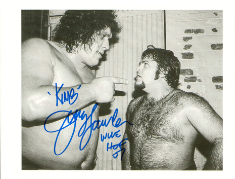 Jerry Lawler signed 8x10 Photo
