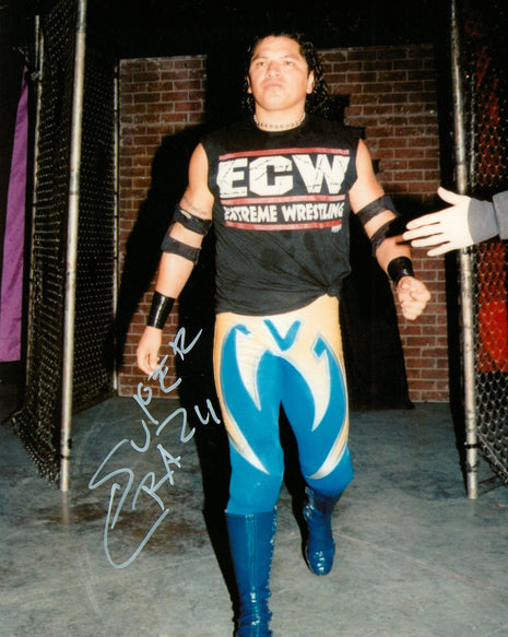 Super Crazy signed 8x10 Photo