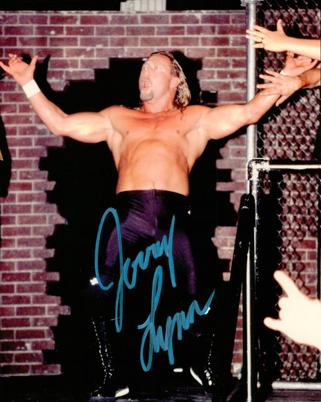 Jerry Lynn signed 8x10 Photo