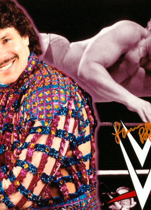 Lanny Poffo signed 8x10 Photo