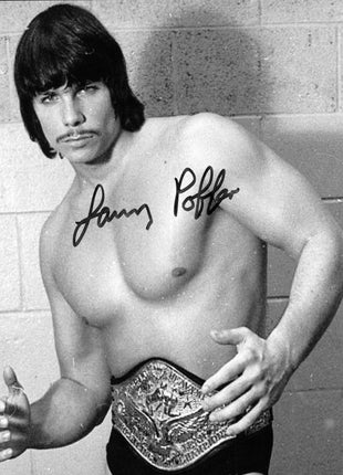 Lanny Poffo signed 8x10 Photo