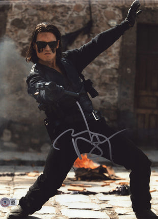 Johnny Depp (Once Upon A Time in Mexico) signed 11x14 Photo (w/ Beckett)